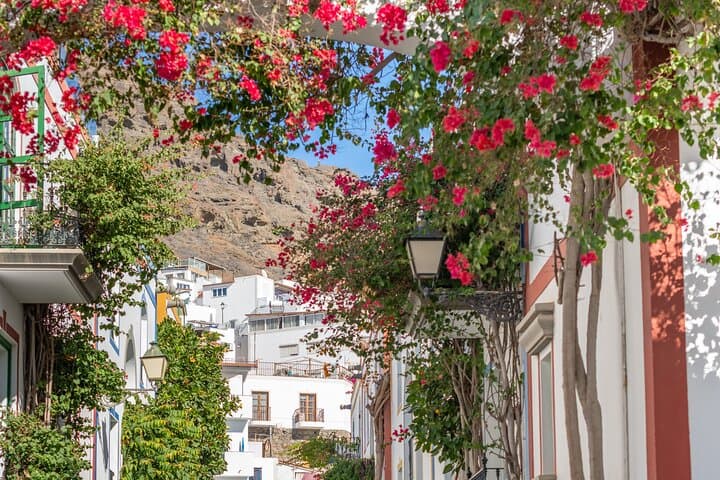 Sesión de fotos en Puerto de Mogán Flowering Seaside Fish Village 8